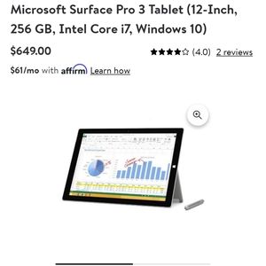 Microsoft Surface Pro 3 256GB